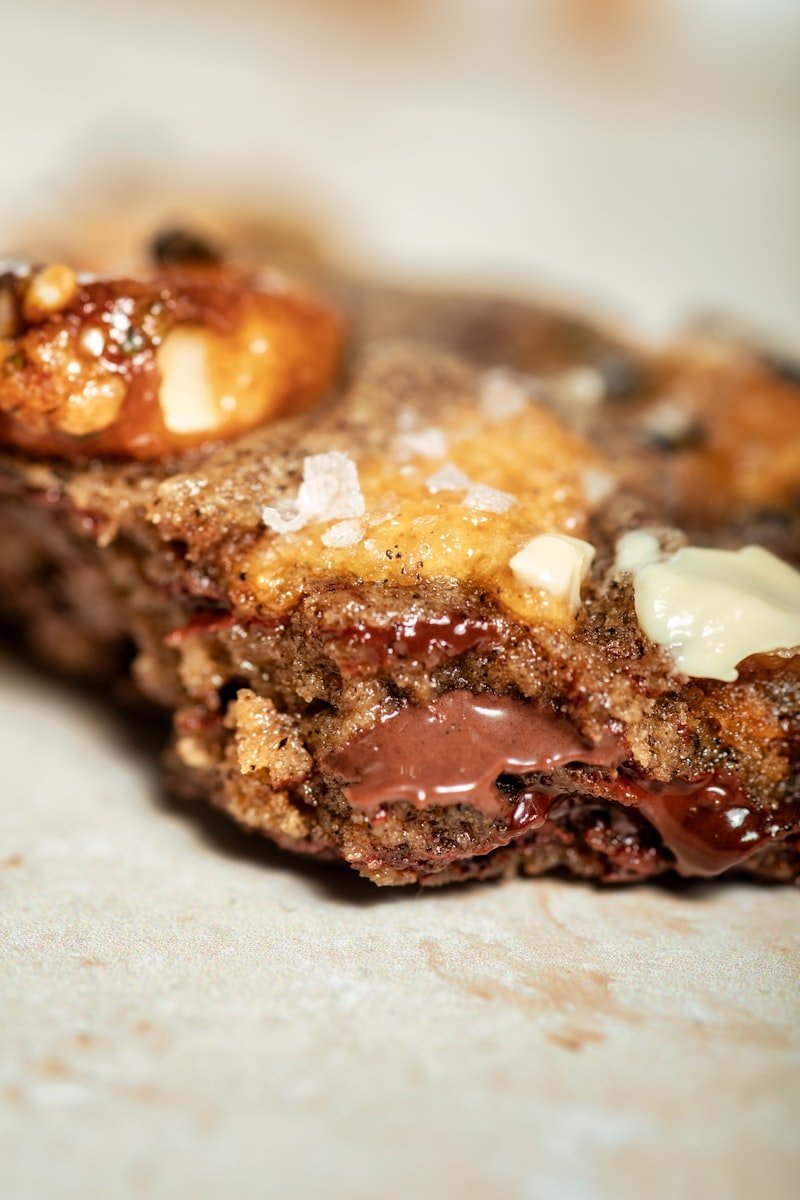 Salted Caramel Chocolate Cake Bars
